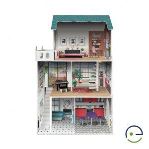 Casa de muñecas de madera