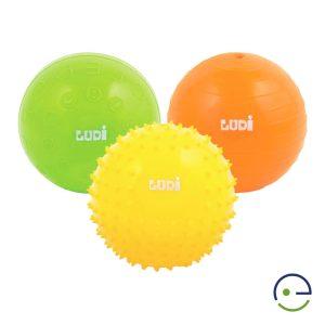 Estuche 3 pelotas sensoriales