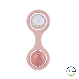 Sonajero clásico rosa